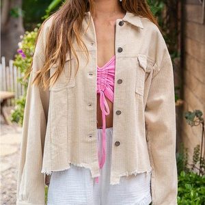 Corduroy jacket - one size